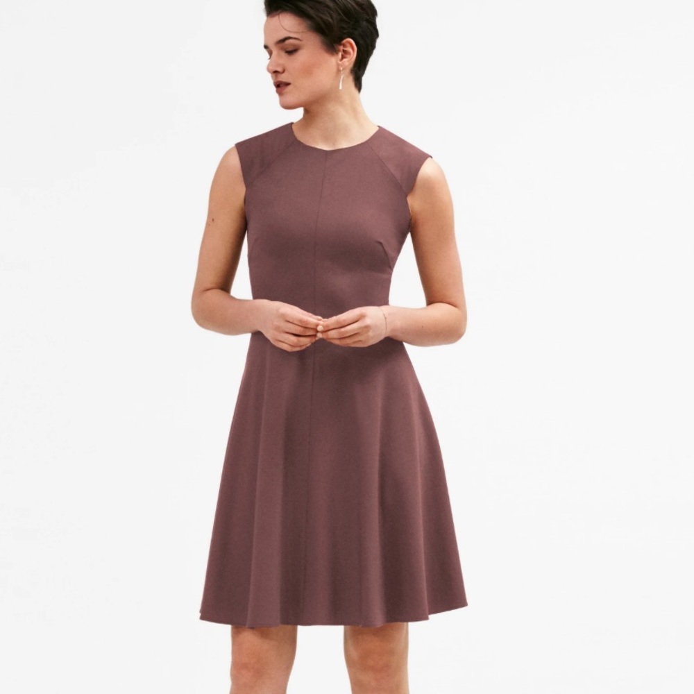 M.M. LaFleur The Toi Dress| cherrywood